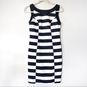 H&M | Striped Navy and White nautical dress (Sz 6)